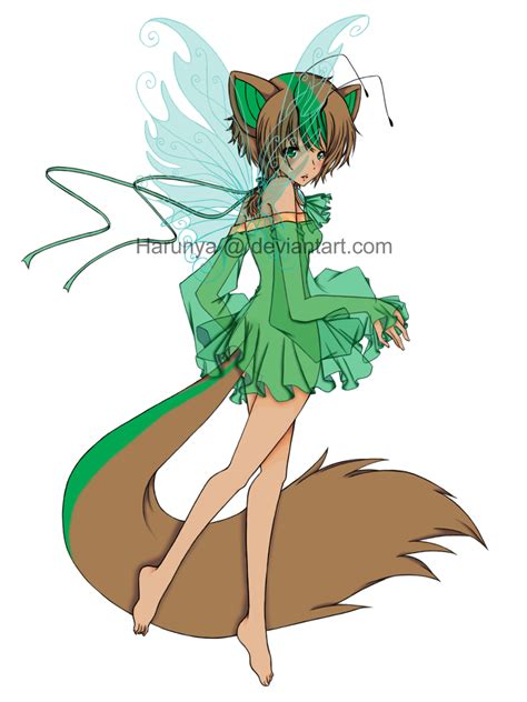 Green Fairy By Harunya On Deviantart