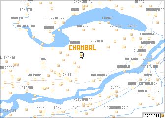 Chambal (Pakistan) map - nona.net