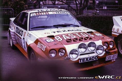 Colsoul Guy Lopes Alain Opel Manta Circuit Des Ardennes