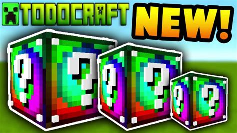 Descargar Lucky Block Spiral Mod Para Minecraft YouTube