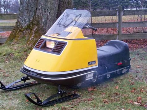 1972 Ski Doo 250 Elan My Ride Skiing Snowmobile