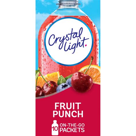 Crystal Light Fruit Punch Artificially Flavored Powdered Drink Mix 10