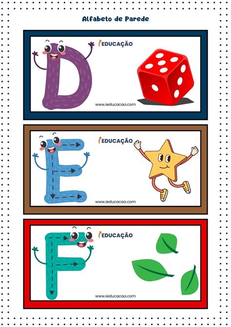 Alfabeto De Parede Para Imprimir E Alfabetizar