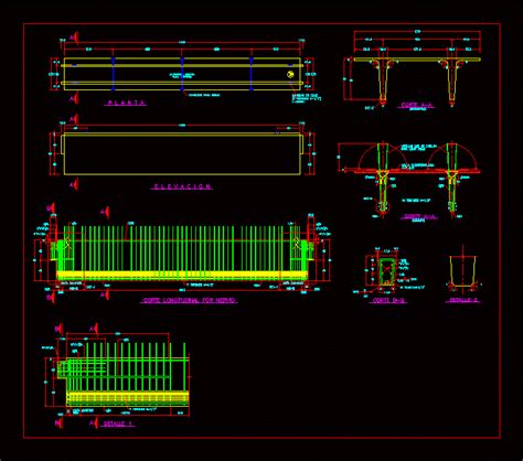 Guard Rail Of High Ways Dwg Block For Autocad Designs Off