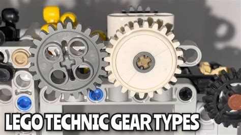 LEGO Technic Gear Types in 2024 | Lego technic, Lego, Lego gears