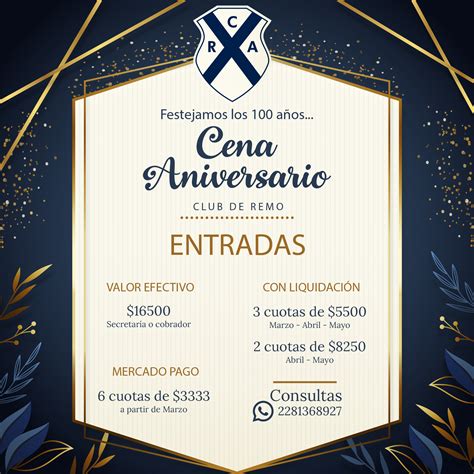 CENA ANIVERSARIO – Club de Remo de Azul