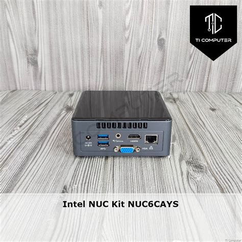 Intel NUC Kit NUC6CAYS Celeron J3455 1 5GHz 8GB RAM 128GB SSD Used