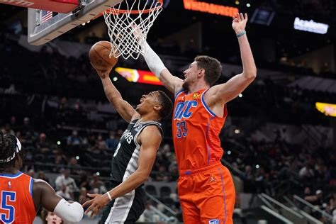 San Antonio Vs Oklahoma City Final Score Spurs Take Thunder By Storm