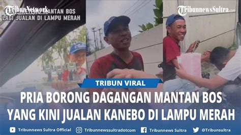 VIRAL Pria Tak Sangka Ketemu Mantan Bos Jualan Kanebo Di Lampu Merah