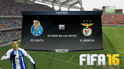 Fifa 16 Liga Nos 3 FC Porto Vs SL Benfica XBox One YouTube