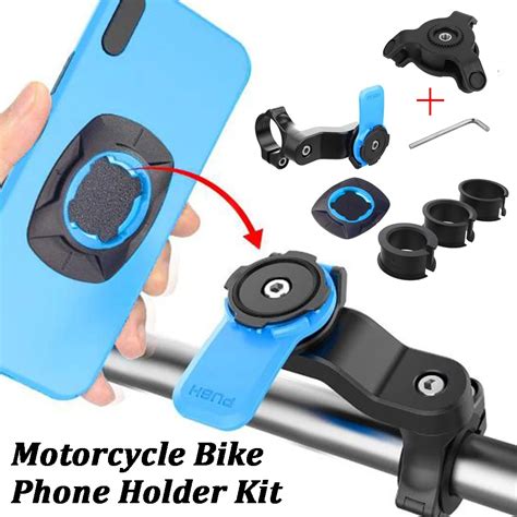 Motorrad Fahrrad Telefon Halter Set Sto D Mpfer Fahrrad Lenker Vorbau