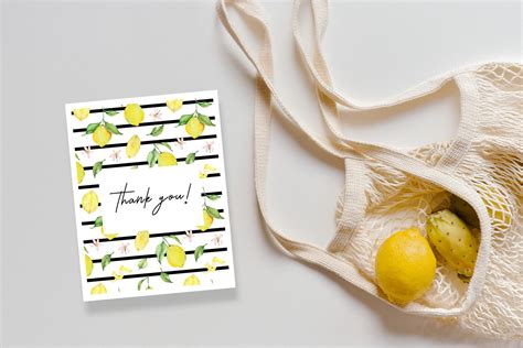 Watercolor Lemon And Italian Tile Digital Paper By Svetaartlana