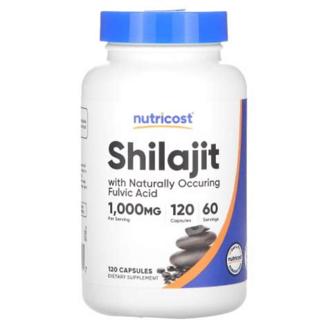 Nutricost Shilajit Mg Capsules Mg Per Capsule