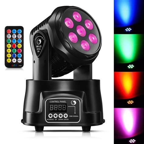 U King Moving Head Light Rgbw Stage Lighting Dj Lights X W Led Beam