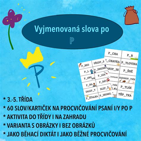 Materi L P Vyjmenovan Slova Karti Ky