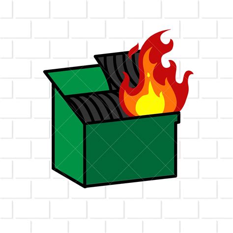 Dumpster Fire Digital Download Svg Png Dxf Eps Files For Shirts