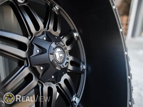 RealView Of Fuel Offroad Hostage D531 Matte Black Deep 22x14 76