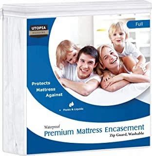 Premium Bed Bug Proof Box Spring Encasement Waterproof Zippered Box