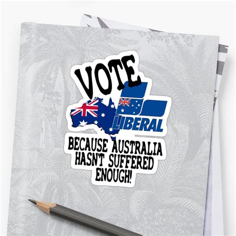 "Australian Liberal Party" Sticker by darrikk | Redbubble