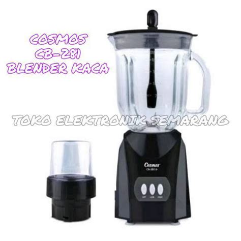 Jual BLENDER GELAS KACA BESAR 2 IN 1 COSMOS 2L CB 281 G CB281G