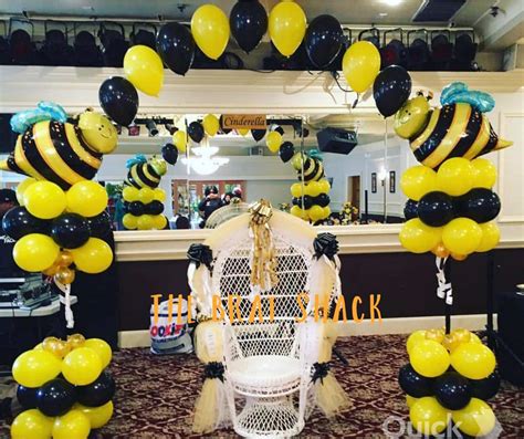 Bumble Bee Balloon Columns The Brat Shack Party Store