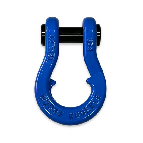 Jowl D Ring Tow Recovery Shackle Blue Balls Moose Knuckle Offroad