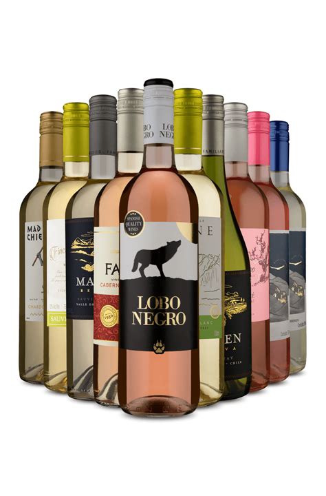 Kit 10 6 Brancos e 4 Rosés 10 Vinhos Drinko