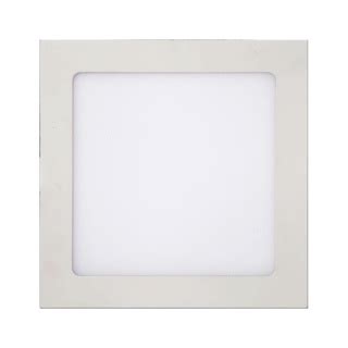 LUMINARIA LED EMBUTIR QUADRADA SLIM 18W 6 500K 21CM KIAN ECONOMAX