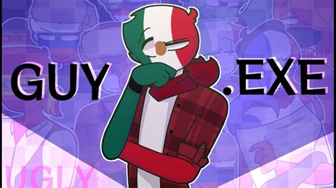 GUY EXE Meme Animation Ft Countryhumans FlipaClip MediBang