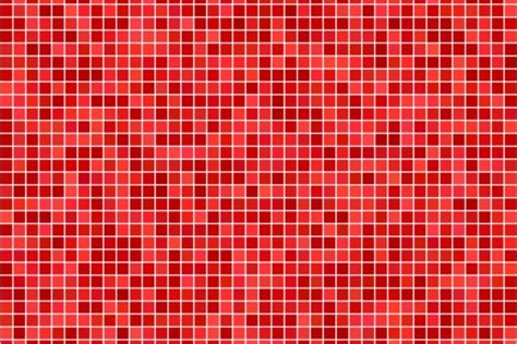 Square Mosaic Red Tile Background Graphic by davidzydd · Creative Fabrica