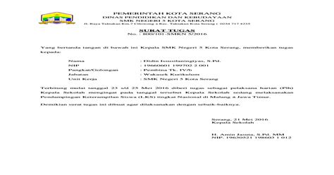 Detail Contoh Surat Penunjukan Pelaksana Tugas Harian Koleksi Nomer 19