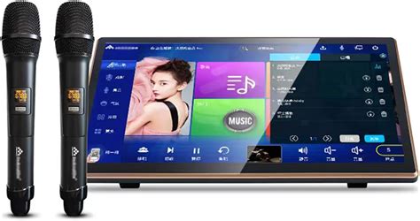 2023 New Inandon Karaoke Machine156 Inch Touch Screen