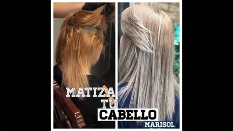 COMO MATIZAR El CABELLO NARANJA COMO QUITAR EL COLOR NARANJA DEL