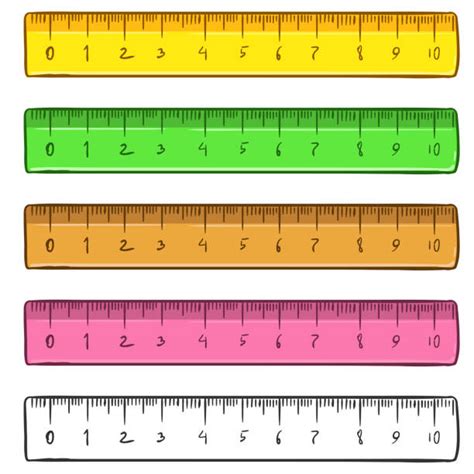 metric ruler clipart