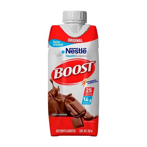 Suplemento Alimenticio Boost Original Original Sabor Chocolate 330ml C