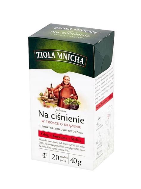 Herbata Zioła Mnicha Na ciśnienie 40 g Big Active 13896526252 Allegro pl