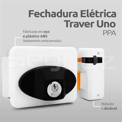 Kit Fechadura Elétrica Abertura Por Controle Remoto Parcelamento