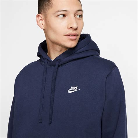 Nike Sportswear Club Fleece Kap Onlu Erkek Lacivert Sweatshirt House