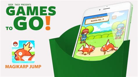 Games to Go: Magikarp Jump - Geek Taco