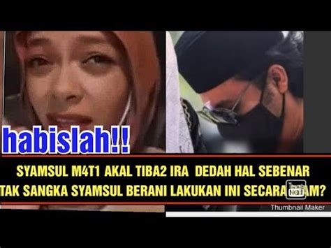 Syamsul M T Akal Tiba Dedah Hal Sebenar Tak Sangka Syamsul Berani