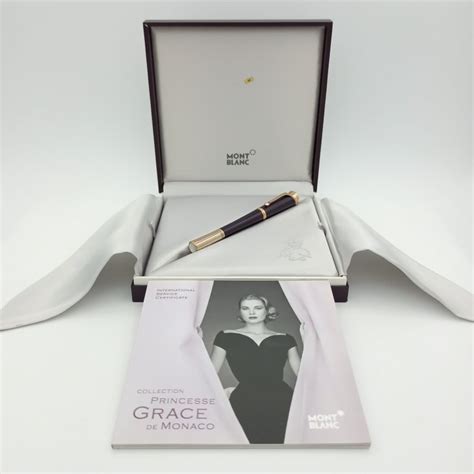 Montblanc Edici N Limitada Princesa Grace De M Naco Fountain Pen