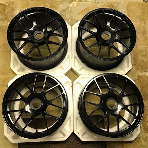 FS OEM RS Spyder Center Lock Wheels Black 19x8 5 19x11 0