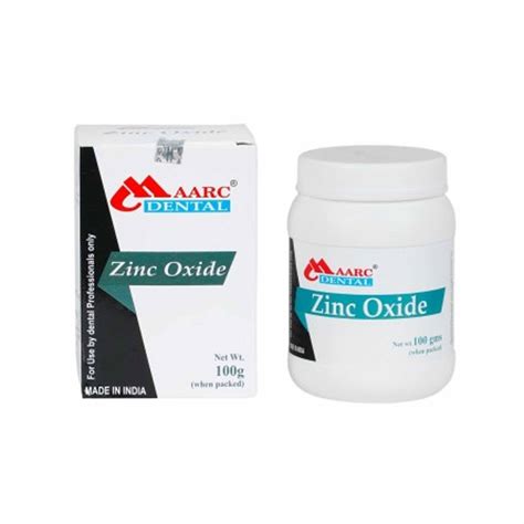 Buy Maarc Dental Zinc Oxide Powder 100gm