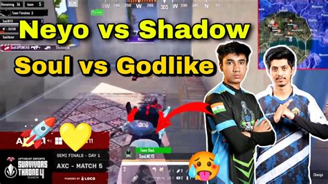 Soul Vs Godlike Neyo Vs Shadow Tx Soul Godl Fight In Pochinki