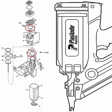 Paslode 350 Parts Diagram