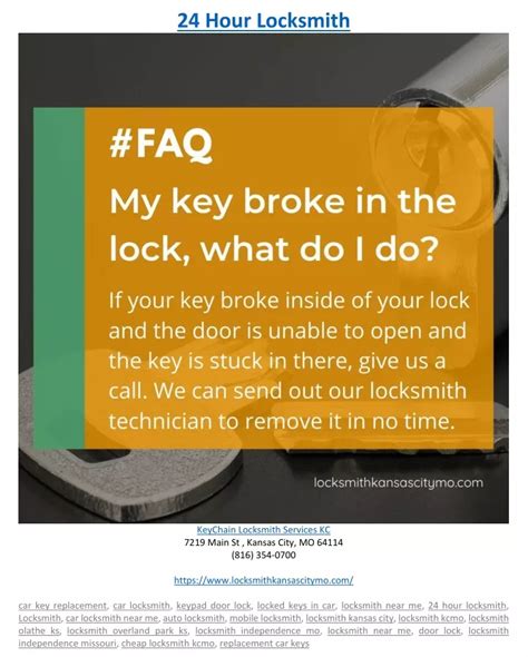 Ppt 24 Hour Locksmith Powerpoint Presentation Free Download Id