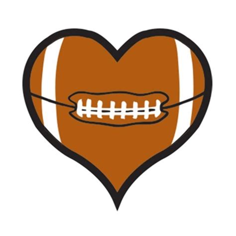 Download High Quality football clipart heart Transparent PNG Images ...