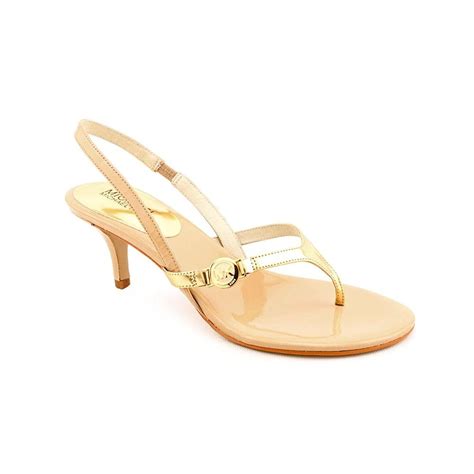 Michael Kors Bridget Sandal Womens Size 65 Beige Dress Sandals Shoes