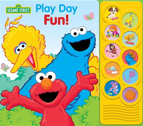 Sesame Street Play Day Fun Sound Book Pi Kids Goldberg Barry