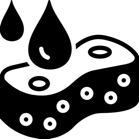 solid icon  absorb  vector art  vecteezy